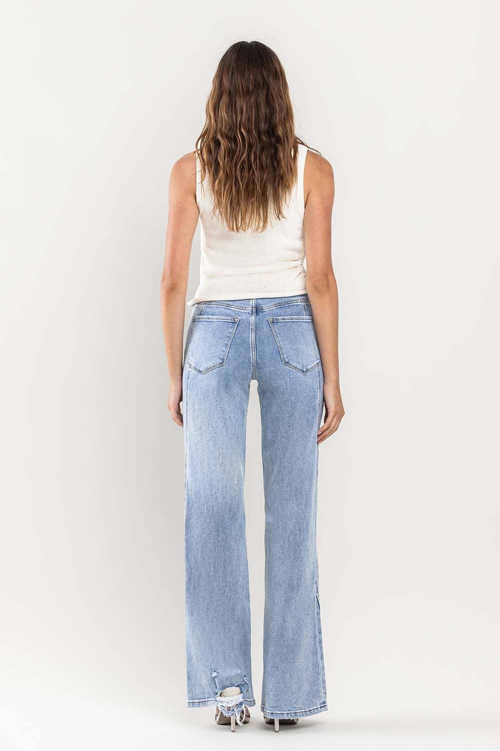 ULTRA HIGH RISE WIDE LEG JEAN