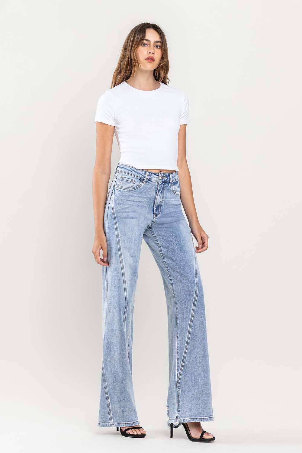 ULTRA HIGH RISE WIDE LEG JEAN