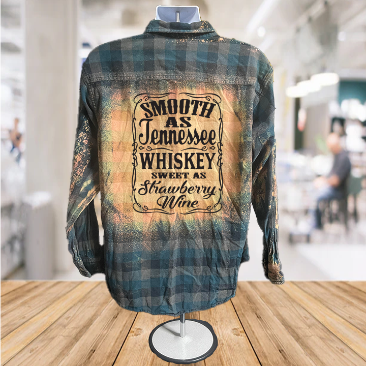 ID444 Smooth as Tennessee Whiskey Button Down Shirt