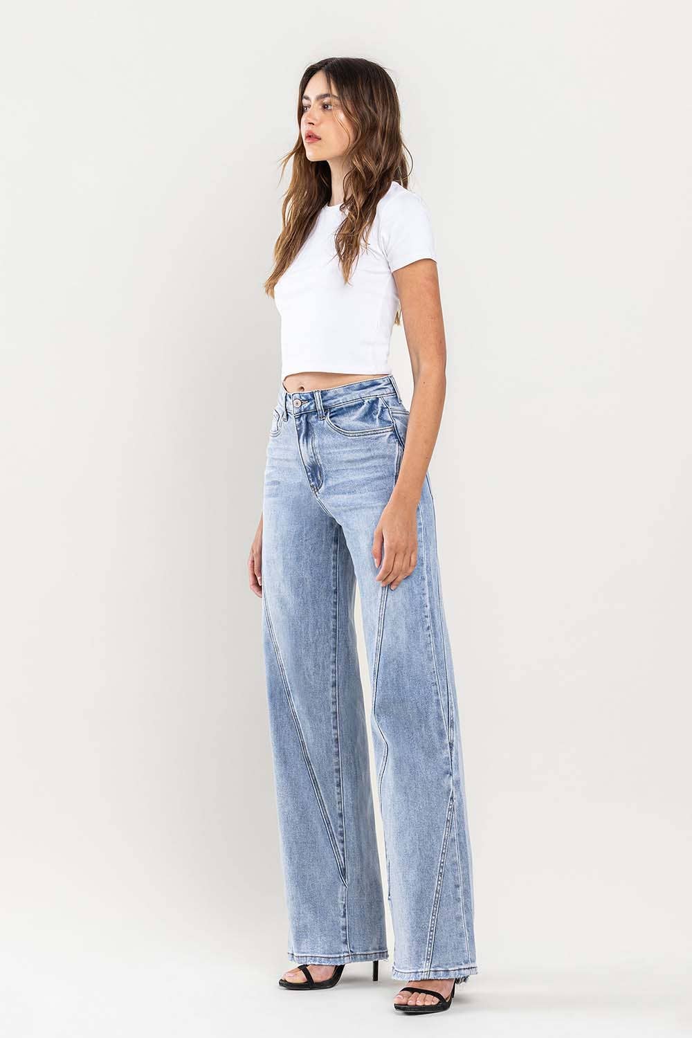 ULTRA HIGH RISE WIDE LEG JEAN