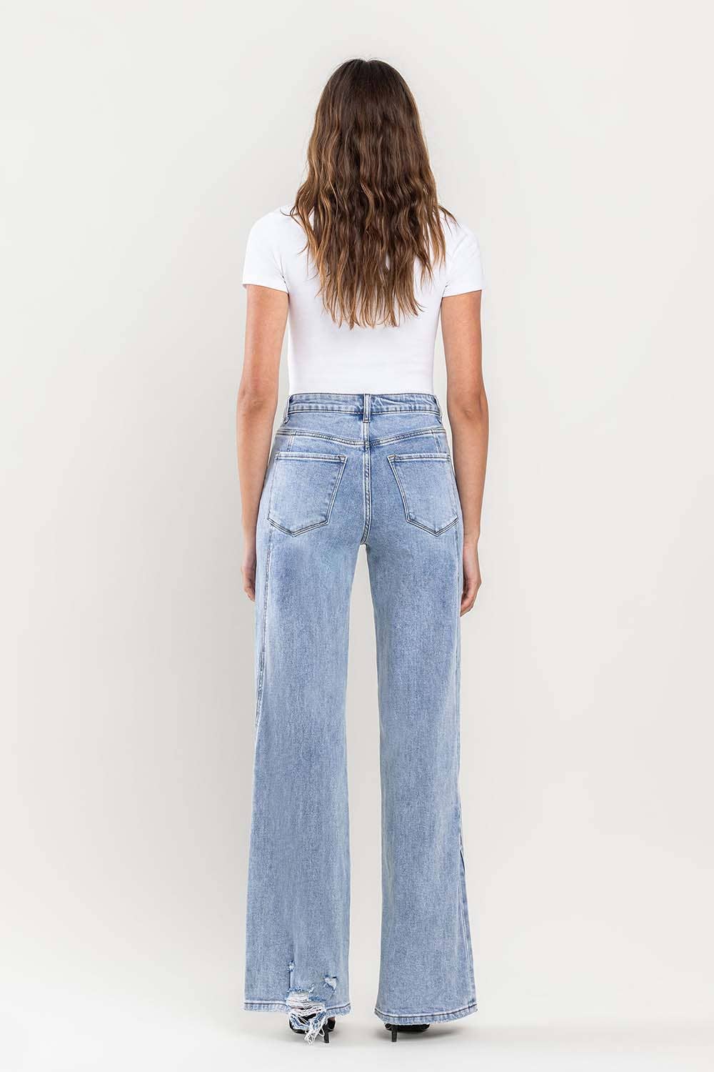 ULTRA HIGH RISE WIDE LEG JEAN